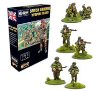 Warlord Games British Airborne Weapons Teams - Miniatures en résine à l'échelle de 28 mm pour l'action de boulon - Miniatures très détaillées de la Seconde Guerre mondiale pour jeux de guerre de table