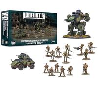 Warlord Games British Commonwealth Starter Army for Konflikt 47 Miniatures très détaillées à l'échelle de 28 mm