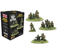 Warlord Games British Heavy Weapons Platoon - Miniatures en plastique à l'échelle de 28 mm pour l'action de boulon, figurines très détaillées de la Seconde Guerre mondiale