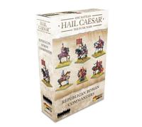 Warlord Games Commandants romains républicains - Miniatures à l'échelle épique pour Hail César très détaillée Époque de la guerre punique pour jeu de guerre de table
