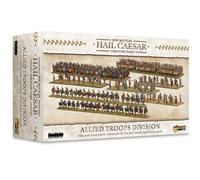 Warlord Games Division des troupes alliées - Miniatures en plastique à l'échelle épique pour grêle César très détaillée Époque de la guerre punique pour jeu de guerre de table
