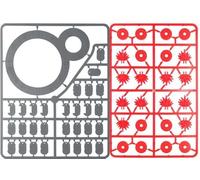 Warlord Games Ensemble de gabarits, jetons et marqueurs de goupille