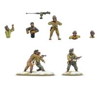 Warlord Games Équipage de chars de l'armée américaine - Miniatures à l'échelle de 28 mm pour l'action de boulon - Miniatures très détaillées de la Seconde Guerre mondiale pour jeu de guerre de table