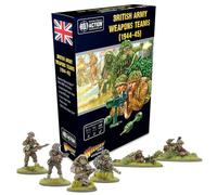 Warlord Games Équipes d'armes de l'armée britannique (1944-45) - Miniatures à l'échelle de 28 mm pour l'action de boulon - Miniatures très détaillées de la Seconde Guerre mondiale pour jeu de guerre