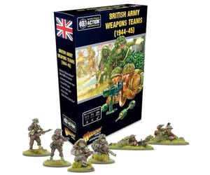 Warlord Games Équipes d'armes de l'armée britannique (1944-45) - Miniatures à l'échelle de 28 mm pour l'action de boulon - Miniatures très détaillées de la Seconde Guerre mondiale pour jeu de guerre