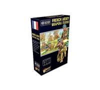 Warlord Games Équipes d'armes de l'armée française - Miniatures à l'échelle de 28 mm pour l'action de boulon, miniatures très détaillées de la Seconde Guerre mondiale pour jeux de guerre de table