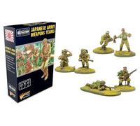 Warlord Games Équipes d'armes de l'armée japonaise - Miniatures en résine Warlord à l'échelle de 28 mm pour l'action de boulon - Miniatures très détaillées de la Seconde Guerre mondiale pour jeu de