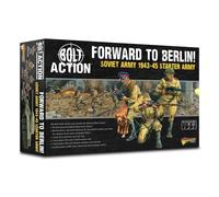 Warlord Games Forward to Berlin ! - Armée de démarrage soviétique 1943-45 - Miniatures à l'échelle de 28 mm pour une action à boulon très détaillée Miniatures de la Seconde Guerre mondiale