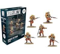 Warlord Games Ghost Attack Squad - Figurines Empire du Japon pour Konflikt 47 Miniatures très détaillées à l'échelle de 28 mm