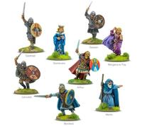 Warlord Games Heroes of Camelot - Miniatures à l'échelle 28 mm pour Hail Caesar Modèles très détaillés pour jeu de guerre de table