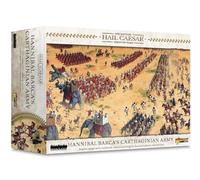 Warlord Games Hannibal Barca's Carthaginian Army - Miniatures en plastique à l'échelle épique pour grêle César très détaillées de l'ère antique pour jeu de guerre de table