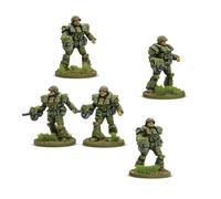 Warlord Games Infanterie lourde américaine - Miniatures des États-Unis pour Konflikt 47 Miniatures très détaillées à l'échelle de 28 mm