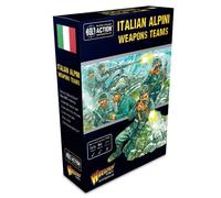 Warlord Games Italian Alpini Weapons Teams - 28mm Scale Miniatures for Bolt Acti