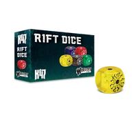 Warlord Games Konflikt '47 - Dés de Commandement Rift Jaune (12 pièces)