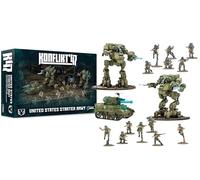 Warlord Games Konflikt 47 United States Starter Army - Miniatures très détaillées à l'échelle de 28 mm