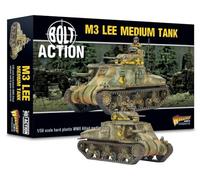 Warlord Games M3 Lee Réservoir moyen - 1:56/28 mm en plastique de l'armée américaine pour action boulonnée Miniatures de la Seconde Guerre mondiale très détaillées