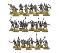 Warlord Games Orc Warband - Miniatures en Plastique à l'échelle de 28 mm très détaillées pour Jeux de Guerre de Table