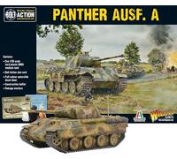 Warlord Games Panthère de l'armée allemande Ausf A - Modèle à l'échelle 1:56/28 mm en plastique pour action boulonnée Miniatures très détaillées de la Seconde Guerre mondiale pour jeu de guerre de