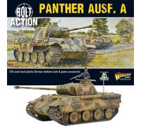 Warlord Games Panthère de l'armée allemande Ausf A - Modèle à l'échelle 1:56/28 mm en plastique pour action boulonnée Miniatures très détaillées de la Seconde Guerre mondiale pour jeu de guerre de