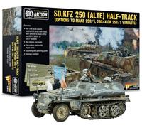 Warlord Games Sd.Kfz 250 Alte (options pour 250/1, 250/4 et 250/7) - Modèle échelle en plastique 1:56/28 mm pour action boulonnée, figurines très détaillées de la Seconde Guerre mondiale pour jeux de