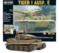 Warlord Games Tiger I Ausf. E - 1:56/28 mm - Modèle de réservoir en plastique de l'armée allemande à l'échelle 1/56/28 mm pour figurines très détaillées de la Seconde Guerre mondiale