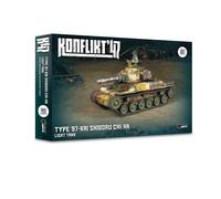 Warlord Games Type 97-Kai Shiboru Chi-Ha Light Tank - Empire of Japan Starter Ar