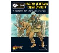 Warlord Games, US Army Veterans Squad (Winter), Bolt Action Wargaming Miniatures