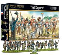 Warlord Games Vive L'Empereur! (vétérans de la péninsule française) - Miniatures à l'échelle 28 mm pour poudre noire époque napoléonienne très détaillée pour jeu de guerre de table