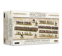 Warlord Games Division carthaginoise - Miniatures en plastique à l'échelle épique pour grêle César très détaillée Époque de la guerre punique pour jeu de guerre de table