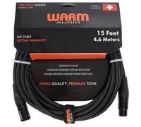 Warm Audio - Câble Premier XLR mâle - XLR femelle - 4,6 m