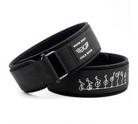 WARM BODY COLD MIND Ceinture d'haltérophilie 2.0 de 10,2 cm - Approuvée pour l'haltérophilie olympique, soutien de la taille/du dos pour homme et femme, dynamophilie, soulevé de terre, musculation