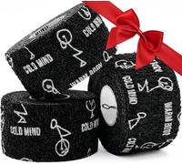 WARM BODY COLD MIND Lifting Thumb Tape pour haltérophilie | 3,8 cm x 6,3 m | Ruban Hook Grip pour Salle de Sport, Powerlifting, soulevé de Terre, Musculation, enroulement athlétique Doigt