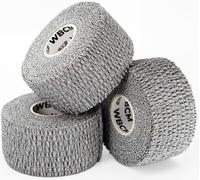 WARM BODY COLD MIND Lifting Thumb Tape pour haltérophilie | 3,8 cm x 6,3 m | Ruban Hook Grip pour Salle de Sport, Powerlifting, soulevé de Terre, Musculation, enroulement athlétique Doigt