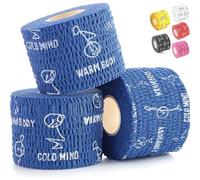 WARM BODY COLD MIND Preuve de la Sueur Bande de Pouce - Tape pour Crossfit, Ruban d'Haltérophilie Musculation Weightlifting Powerlifting Fitness