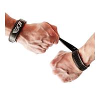 WARM BODY COLD MIND Wrist Wraps en cuir de qualité supérieure pour haltérophilie olympique, support de poignet, fitness, haltérophilie, bandage de poignet pour la musculation, le crossfit (marron,