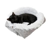 Warm Cat Bed - Chat Nest Bed, Puppy Sleeping Pad, Self-Warming Plush Pet Pad, Washable Soft Indoor Outdoor Kitten Beds Mat for Winter Travel Car Camping Desk Window Chair Couch Room