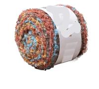 Warm Color Gradient Oil Painting Circle Yarn Segment Dyed Wool DIY Hand Woven Sweater Scarf Jacket Ball(05)