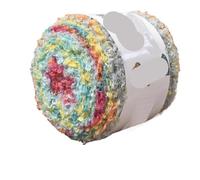 Warm Color Gradient Oil Painting Circle Yarn Segment Dyed Wool DIY Hand Woven Sweater Scarf Jacket Ball(04)