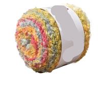 Warm Color Gradient Oil Painting Circle Yarn Segment Dyed Wool DIY Hand Woven Sweater Scarf Jacket Ball(012)