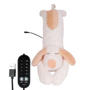 Warm Comfort Pup - Jouet en peluche doux et chauffant, coussin chauffant USB réglable, support thermique confortable pour animaux, coussin relaxant pour soulager le corps, système d'aide à la thérapie