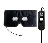 Warm Compress for Eyes - 3 Levels Electric Heated USB Rechargeable Eye Device, Adjustable Eye Warm Compress, Relaxation Eyes Care Tool for Women Travel Night Home Hotel Insomnia Relief