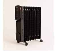 WARM CONNECT 2500W - Radiateur À Huile Électrique Avec WiFi Noir. Basse Consommation