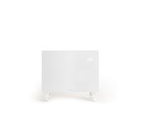 WARM CRYSTAL 1500W - Convecteur électrique en verre Wifi - Blanc avec roulettes