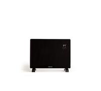 Warm crystal 1500w wifi - convecteur électrique en verre - Noir