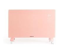 WARM CRYSTAL 2000W - Convecteur Électrique En Verre WiFi Avec Roulettes. Basse Consommation