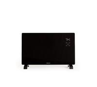 WARM CRYSTAL 2000W - Convecteur électrique en verre WiFi - Noir