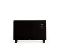 WARM CRYSTAL 2000W - Convecteur Électrique En Verre WiFi Sans Roulettes. Basse Consommation