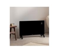 WARM CRYSTAL 2500W - Convecteur électrique en verre WiFi - Noir