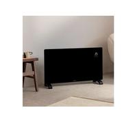 WARM CRYSTAL 2500W - Convecteur électrique en verre WiFi - Noir