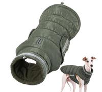 Warm Dog Coat, Waterproof Dog Jacket, Winter Dog Apparel, Fleece Lining Dog Jacket, Dog Coat for Cold Weather, Thickened Dog Jacket, Outdoor Dog Apparel, Dog Jacket for Small Medium Large,